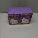 2 x Ghost Night Light for Kids: Cute LED Lamp - Silicone Dimmable Nursery Nightlight - Silicone Rechargeable Bedside Touch Lamp - Funny Office Desk and Halloween Decor for Woman and Kids (Ghost)