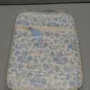 Aileam Bible Cover Case for Women: Bible Study Supplies Kit with Bible Highlighters, Christian Gifts for Women - Blue Flower, Cotton, Floral Pattern (Standard Set)