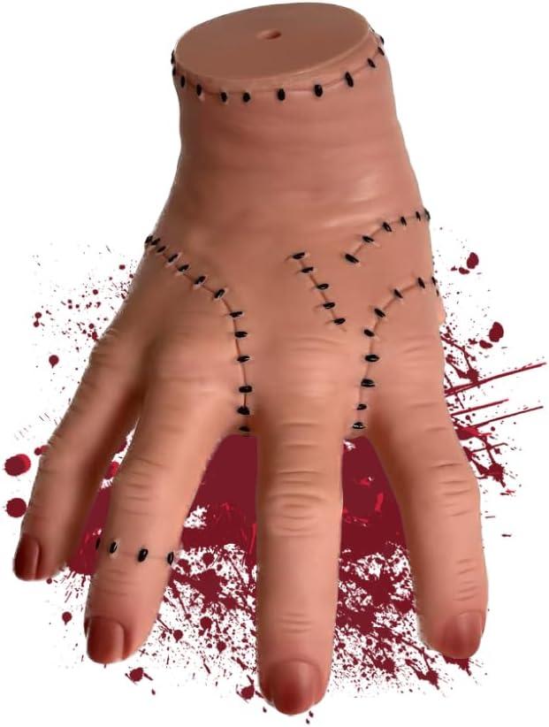 Addams Family Hand Props, Addams Family Halloween Decorations, The Thing Hand Addams Family, Cosplay Hand Scary Halloween Decorations(1Pcs)