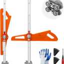 Drywall Cutting Tool with 23-Bearing System, Foldable Drywall Cutter Tool, Dual-Handle Positioning Sheetrock Cutter for 1/4"–1/2" Boards with Blade Storage Slot & Carry Bag