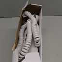 Uvital Big Button Phone for Seniors - Simple Basic Telephone for Elderly, White Telephone Landline Phones, Home Phone for Seniors - Amplified Ringer | Loud Speaker | One-Touch Dial Photo Button