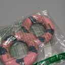 Goughnuts  Dog Toys for Aggressive Chewers | Virtually Indestructible Pull Toy for Breeds Such as Pit Bulls and German Shepherds | Heavy Duty Tug Dog Toy | Medium | Pink (Medium (30-70 lb) (Original Size))