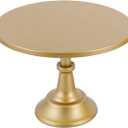 1 Pack Gold Cake Stand, Dessert Table Display Set, 10inch Display Table with Base, Cupcake Stand for Party, Wedding, Birthday, Celebration, Anniversary Decorations