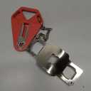 Portable Door Lock Travel Door Locks for Hotel Rooms Apartment Locks Home Security Defender Door Lock Latch Extra Door Locker from Inside Safety Door Locks for Travelers Portable Lock for Door Red, 1 Pack