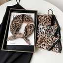 Women Stretch Ruched Head Scarf Like Satin Silk Scarf Sleeping Hair Wrapping Night Neck Scarves Headscarf 27.5