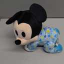 Disney Baby Musical Crawling Pals Plush, Mickey Mouse, Interactive Crawling Plush, Stuffed Animal, Kids Toys for Ages 09 Month by Just Play