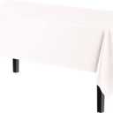 6 x *Premium* White table cover 54 x 108