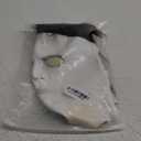 Halloween Scary Mask Costume, Horror Mask for Adults, Slasher killer Costume Prop (White)