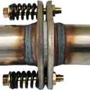 Exhaust Flex Spring Flanges 100% 409L Stainless, Spring Joint For Aftermarket (2"X6")