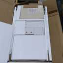 Vanity Desk with Mirror and Lights, with Hidden Shelves,4 Compartments,2 Drawers,Cabinet & Stool,Dimmable LED Lights,Power Outlets, Ideal for Bedroom Vanity Organization(White)