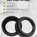 Inner And Outer Rear Drive Wheel Axle Oil Seal | Fit for Toyota 4Runner Pickup T100 Tacoma Tundra Replace 90313-48001 90301-88077 90310-50006 90310-50001 90310-50005