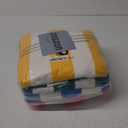 4 Packs Oversized Stripe Beach Towel Thin Terry Set for Women Men 72X40 in Absorbent Big Extra Large XL Clearance Travel FamiliesTowels Accessories Essentials Adults Gift Blue Pink Yellow Green