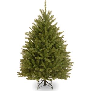 National Tree Company Artificial Mini Christmas Tree, Green, Dunhill Fir, Includes Stand, 4 Feet