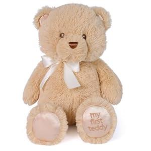 GUND Baby My First Teddy Bear, Ultra Soft Animal Plush Toy for Babies and Newborns, Tan, 10