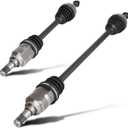 Pair (2) Front CV Axle Shaft Assembly Fit for Toyota Corolla 1.8L 2009-2018, for Matrix 1.8L 2003-2013(FWD, Manual Trans), Fit for Pontiac Vibe 1.8L FWD 2003-2010, Left and Right Side