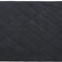 Dog Door Mat for Muddy Paws 24"x30", Absorbent and Dirt Trapper Doormat Indoor Floor Mats Non-Slip Washable Rugs for Entryway, Welcome Mat for Front Back Door, Muddy Wet Shoes, Black