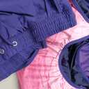 Women's Tankini Swimsuit Modest Two Piece Bathing Suit Athletic Blouson Tank Top with Short Bottoms,  Size L