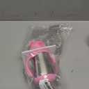 Munchkin Cool Cat Sippy Cup for Toddlers, Stainless Steel Straw Cup, 8 Ounce, Pink