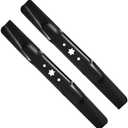 42" Deck Replacement High Lift Blades for 942-04308 942-04308A 742-04308 742-04312 942-04312- Compatible with Cub Cadet XT1-LT42 XT2-LX42 Riding Mower Craftsman LT1500 Troy Bilt Bronco 42 - 2 Pack