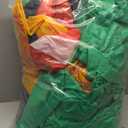 9FT Christmas Inflatables Outdoor Decorations,Blow Up Yard Decorations Santa Claus Snowman Gingerbread Man and Gift Bag,Built-in LED Lights for Garden Lawn Xmas Decor