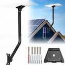 Starlink Gen 3 Mount, Adjustable Heavy Duty Wall/Roof/Pole Mounting Kit, Compatible with V3 Starlink Standard Dish, Includes Gen 3 Pipe Adapter (Wall Mount)