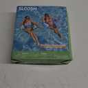 SLOOSH Pool Floats Chairs Adult,2 Pack Floating Water Hammock Chair,Inflatable Lounge with headrest for Adults,Blow up Pool Noodles Floats for Swimming Party Summer Water Fun