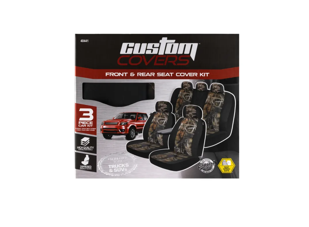 Custom Accessories Truck & SUV Camo Seat Cover Kit