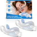 2PCs Replacement CPAP Fabric Nasal Pillow Mask Cushion (M) for Airfit N30I & Airtouch N30I, Improved QuietAir N30i - Effictive Moisture-Wicking & Redness-Reducing, ItAll Supplies Accessories