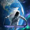 5 x Mkeke 3 Pack Screen Protector for iPhone 16/ iPhone 15 6.1", [9H+ Tempered Glass] [Easy Installation Frame][Military-Grade Drop Protection] HD Clear, Anti-Scratch, Bubble Free