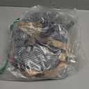 Old Man Costume for Kids Boys 100 Days of School Costume Dress Up Grandpa Costume Outfits for Halloween (5-7 Years, Brown)