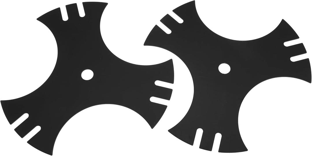 9" 3-Side Edger Star Blades 5/8" Center Hole for Troy-Bilt TB554 TEB515 for Craftsman Replace 7185767 781-0748 781-0748-0637 981-0748 40-009 490-105-M017 2PC