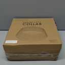 Christmas Tree Collar - Rome Design Skirt, Lightweight, Sustainable - 9 Panels, Easy Setup & Storage - Protects Tree from Pets - Fits Trees Up to 8 Feet Tall (Silver, 9 Panels)