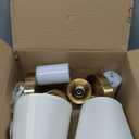 Battery Operated Wall Sconces set of Two,Wireless Wall Sconces with 10000mAh Dimmable Bulb and Remote,LED 15 Colors Rechargeable Gold Wall Sconce with Fabric for Bedroom Living Room Hallway Wall Decor (2 Pack)