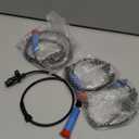 4pcs Front Rear Left & Right ABS Wheel Speed Sensors Compatible with BMW 525i 528i 530i 540i M5 1999 2000 2001 2002 2003 Replace OE# 34526756375 34526756376