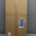 3 Step Ladder, Slim Folding Steps Stool with Handrail, Iron Foldable Black Ladder with Anti-Slip Wide Pedal, for Home, Kitchen, Office, Garage Use (300 lbs Capacity)