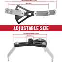 AUPREX Universal Fuel Pump Removal Tool, Adjustable Fuel Pump Lock Ring Tool with 3 Arms, 5.2 to 7.17 Fuel Lid Tank Cover Collar Ring Removal/Install Tool with 1/2 Ratchet Drive