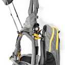 OE Shoulder Hiking Carrier For Child and Toddler 1- 4 years old with Detachable Backpack and Sunshade, Foldable Frame, Compact, Perfect for Day Hiking