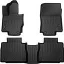 Cartist Floor Mats Fit for GLE/GLE 350/GLE 450 (No for Coupe) 2020 2021 2022 2023 2024 2025 2026 All Weather Floor Mat for GLE Accessories Heavy Duty TPE Carpet Protection