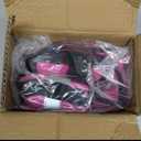 PACEARTH Adjustable Weight Vest 4-10lbs / 11-20lbs / 20-32lbs X-Shape Weighted Vest for Women and Men, Home Workout Ironsand Vest with Zipper Pouch and 6 Weight Packs,  Pink