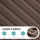 Joydeco No Drill Cordless Cellular Shades, 38" W x 64" H, Linen Brown