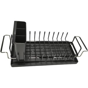 Over The Sink Colander Sink Dish Rack Storage Rack Multipurpose Easy to Clean Extendable Drain Basket for Kitchen Countertop