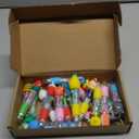 CZWZ 20Pcs Mini Multicolor Pens in One 4-in-1 Cute Pens Bulk for Kids, Fun Kawaii Ballpoint Pens for Birthdays and Children's Party Favors Gifts Teacher School Supplies