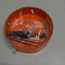 Koopi 4-1/8" Hole Saw with Arbor, HSS Bi-Metal 105mm Hole Cutter for Easily Drilling Wood, Plastic, Thin Metal