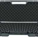 PAK Long Hard Gun Case - Weather Resistant with Foam Interior - Large Black Tactical Case with Padlock Tabs and Heavy Duty Latches - Made in USA
