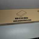 FDW | 5 Inch Twin Mattress | Medium Firm | Gel Memory Foam Mattress | White | Bed in a Box, CertiPUR-US Certified | Pressure Relief, Cooling Ventilated Foam | Washable Removable Cover