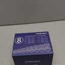 AFANSO Hair Clipper Guards, Extra Long 3 Inch, 8pcs Green - Compatible with Most Wahl Full Size Hair Clippers, Large Guide Comb Set 3', 2.75', 2.5', 2.25", 2", 1.75", 1.5", 1.25"