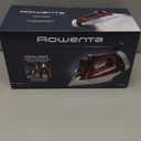 BEAUTURAL 2400 W Steam Iron with LCD Display, Variable Temperature and Double Ceramic Coated Soleplate, 8 ft Power Cord and 340ML Tank-White/Grey