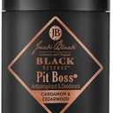 Jack Black Pit Boss Black Reserve Antiperspirant & Deodorant Men  2.75 oz  Cardamom & Cedarwood  Mens Deodorant for Sensitive Skin