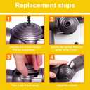 Wheel and Ball Wheel Replacement Parts Compatible with Dyson V11 V8 V7 V10 V12 V6 DC58 DC59 DC62 DC74 Vacuum Cleaner,35W 50W Direct Drive Cleaner Head Wheels Replacement Parts