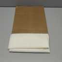 Chyhomenyc Ivory Sheer Curtains 84 Inches Long, Light Filtering Solid Color Window Sheer Curtain Panels, Elegant Rod Pocket Curtains Drapes for Living Room Bedroom, 2 Panels, 42" W x 84" L